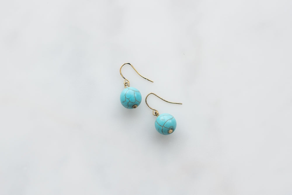 Aretes pluma boho